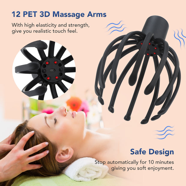 Octopus Electric Head Massage Tingler - My Store