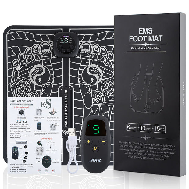 Remote Control EMS Foot Reflexology Massager - My Store