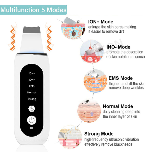 Ultrasonic Blackhead Skin Scraper - My Store