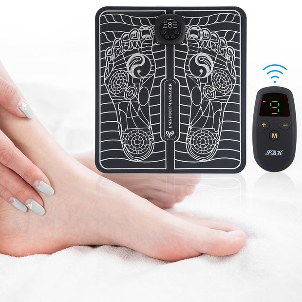 Remote Control EMS Foot Reflexology Massager - My Store